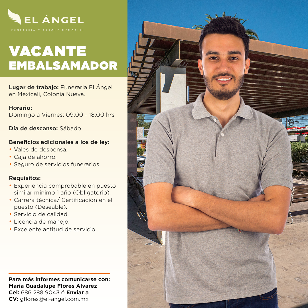 Oferta de trabajo